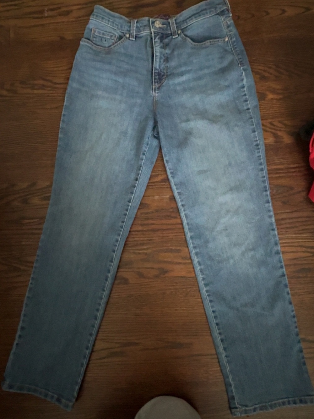 Gloria Vanderbilt Womens Skinny Jeans - Light Blue Wash